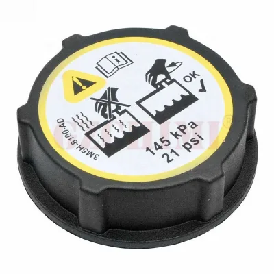 Car Radiator Cap Coolant Tank Expansion Cover Fit for Ford Focus Fiesta C-max Mondeo Transit 1301104 3M5H-8100-AD