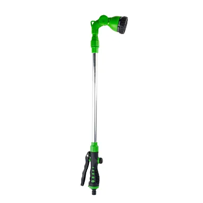 One99 8-Pattern Hose Nozzle Telescopic Rain Watering Wand for Garden Lawn Outdoor Use-Adjustable Spray for Efficient Watering