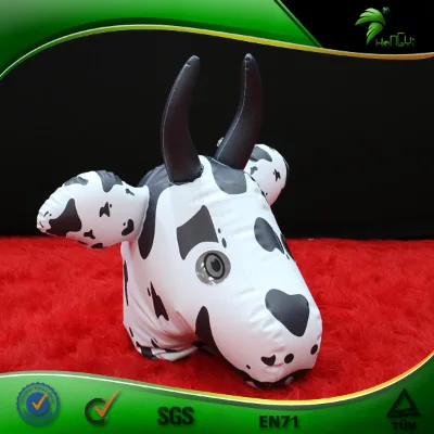 New Design Inflatable Cow Head Covering Inflatable Animals Toy Mode Hongyi Inflatable Cow Cartoon