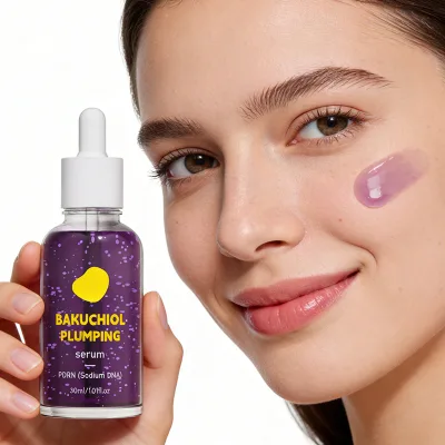 OEM Anti Aging Bakuchiol PDRN Face Serum Hydrating Anti Wrinkle Sodium DNA Collagen Niacinamide Facial Serum