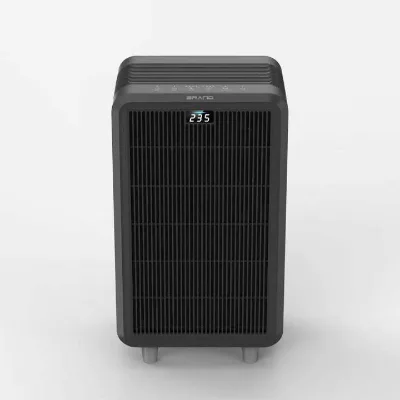 Pet Household Floor Air Purifier Built-in Touch Button WiFi Pet Hair Suction Large Air Volume Digital Display ABS Material