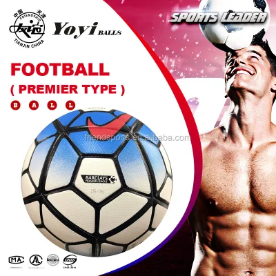 Thermal Bonded Offical Size 5 PREMIER Type PU Texture Football