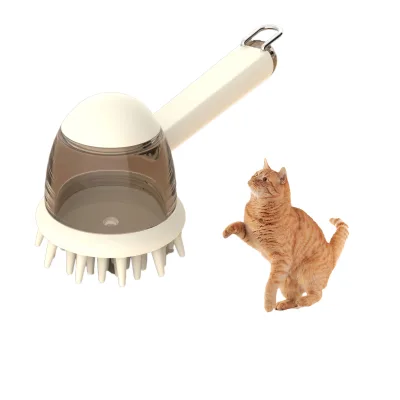 2025 Ultimate Short-Haired Dogs and Cats Shower Pet Brush Silicone Body Finger Comb for Bathing Bathroom Plastic Product