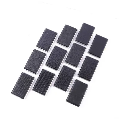 Wholesale 16 Length Ladies Cigarette Box Portable Slim Black Leather Creative Lengthened Cigarette case