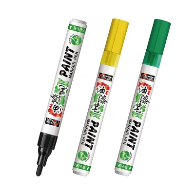 China Factory Direct Hot Selling 2.0 mm Round Tip G-0973 Solid Paint Marker Pen