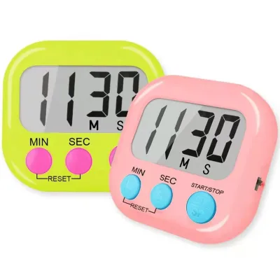 Wholesale Electronic Timer Student Study Timer Stopwatch Alarm Clock Kitchen Cooking Timer
