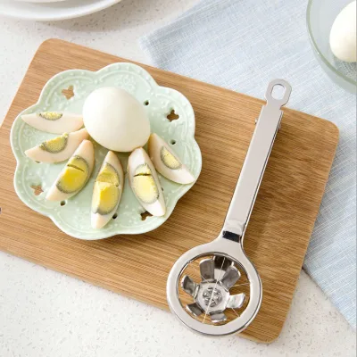 Egg Cutter 304 Stainless Steel Preserved Eggs Splitter Century Egg Splitter Kitchen Tools