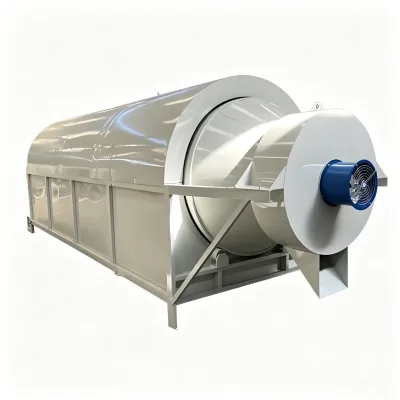5t/h Heavy Duty Rotary Drum Dryer Roaster Gas Industrial Sand Limestone Gypsum Drying Roasting Mining Plant