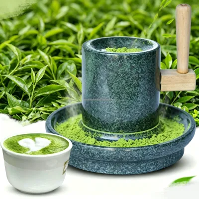 New Granite Matcha Flour Powder Maker Portable High Productivity Electric Stone Mill