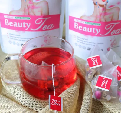 Private Label Organic Lavender Herbal Detox Slimming Health Tea with Raw Ingredients