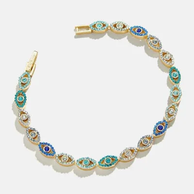 Full Zircon Evil Eye Bracelet Jewelry Ladies Evil Eyes Bracelet for Women