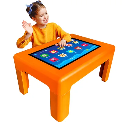 43 Inch Child Playroom Android System Waterproof Multi Smart Kids Touch Screen Table