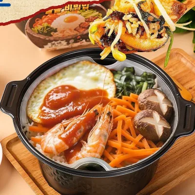 Factory Price Private Label Instant Self-heating Rice Customized Flavors Wholesale Ready Eat Claypot Rice 320g 12 Months Shelf