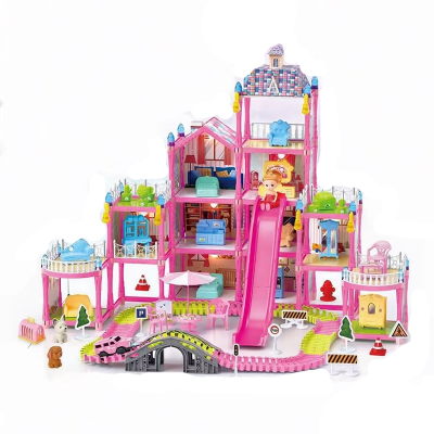 Hot Kids Doll House Dolls Home Plays House Toys Accessories Girls Doll House Furniture