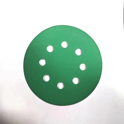 Abrasive Tools Green 5" 8-Hole Hook Sanding Discs 800 1000 1200 Grit Assorted