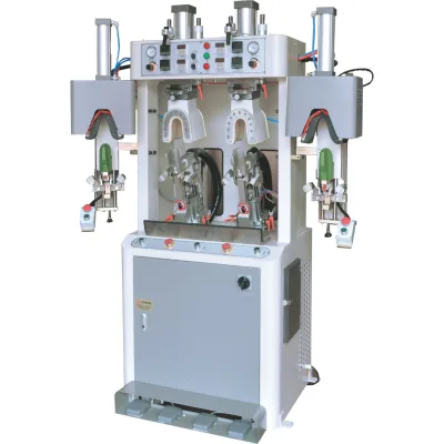2022 NEW Factory High Quality Shoe Making Double Station Hot&Cold Back Part Molding Machine