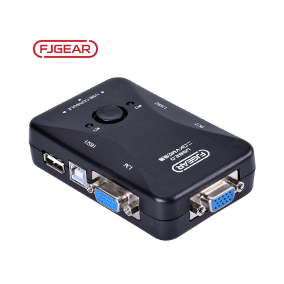 Fjgear Manual 1080P 60Hz  Sdi Kvm Extended Usb  Vga Kvm Switch Oem 2 in One 2Ports Vga Kvm