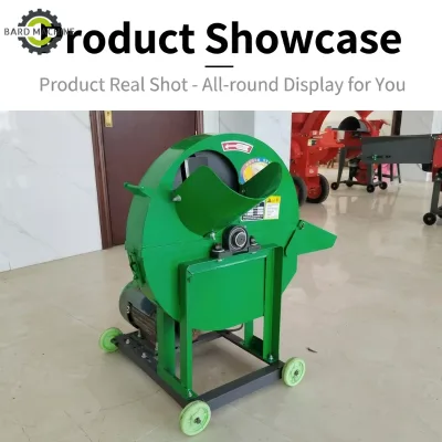 High Productivity Banana Tree & Stem Shredder Plantain Processing Machine with Electric Motor