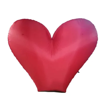Red Inflatable Love Heart for Valentine's Day Outdoor Wedding Marriage Proposal Giant Inflatable Valentine Heart for Decorations