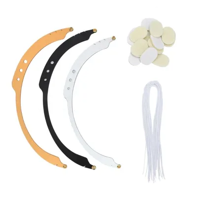 Aluminium Microblading Bow Shaped Ruler for Permanent Makeup and Eyebrow Tattoo Measuring and Positioning
