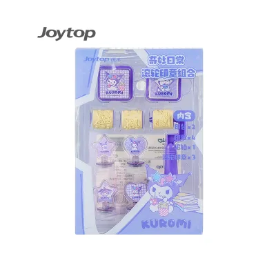 Joytop SR 100982 Wholesale Wonderful Everyday Cute Kawaii Diy Craft Roller Stamp Set
