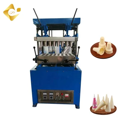 Customized 12 24 32 Heads Automatic Ice Cream Cone Wafer Making Machine Ice Cream Cone Maker Making Machine