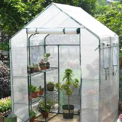 Four Floors of Greenhouse Balcony Plastic Greenhouse