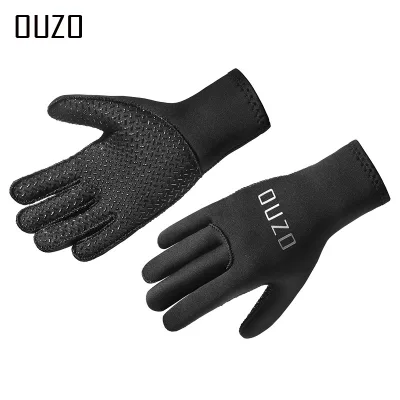 3mm Diving Gloves CR Super Elastic Silicone Non-slip Gloves Winter Swimming Snorkeling Surf Board Warm Wear Gloves