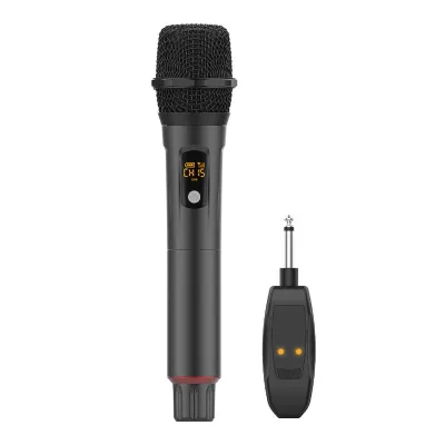2 in 1 Light-weight Condenser Anti-Feedback 2.4G Wireless Handheld Microphone