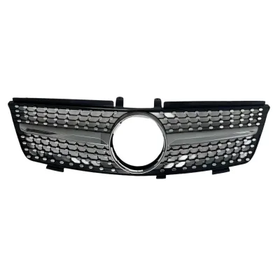 For ML-Class W164 2005-2008 Diamond Grille Replacement Plastic New