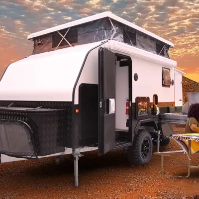 Luxury ECOCAMPER ECO-P13 13ft Poptop Off-road Caravan with External Kitchen & Shower