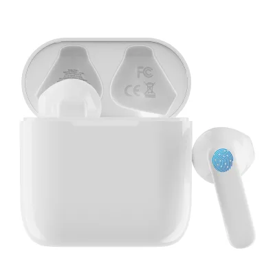 NOBIS N3601 In-Ear Wireless Smart Earphones with 40-Hour Playback Noise Cancelling Touch Controls LED Battery Indicator