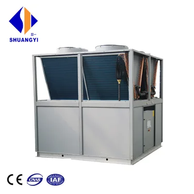 Factory Direct ISO 20HP Refrigeration Equipment Water Cooled Chiller Titanium Tube Heat Exchanger for Chemical Reactor Cooling