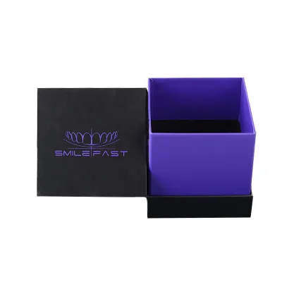 Custom logo Small Gift Box Aligner Packaging Paper Cardboard Luxury Aligner case Gift Dental Aligner Box