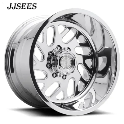 JJSEES Forged Customized Polish Deep Dish Wheels 18 20 22 24 Inch 8x165.1 Rims for Ford RAM TOYOTA DODGE Mercedes