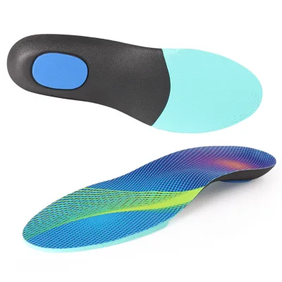 Custom logo Wholesale EVA Invisible Height Increase Insoles Flat Foot Orthotic Insoles Arch Support Sport Insole
