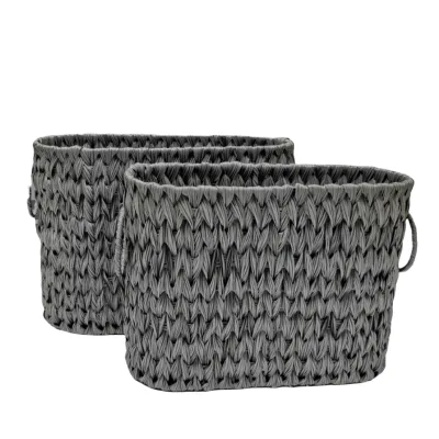 Handmade Home Storage Basket in Rattan for Bedroom Organization