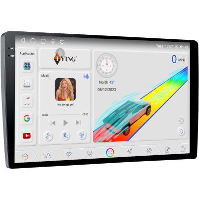 12" Car Stereo with Wireless Carplay Android Auto Car MP5 Player FM/AM/RDS Dual USB AUX-IN Car Radio Autostereo