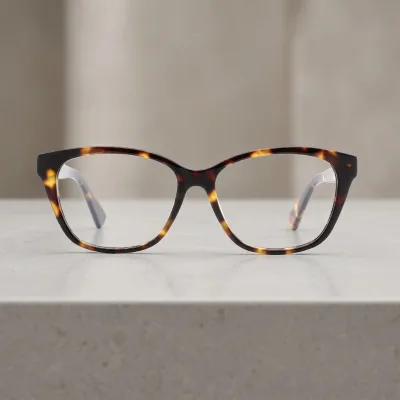 Wholesale Cat Eye Acetate Frame Womens Thick Frame Reading Glasses Strength Optical Eye Glasses Frames for Men and Women