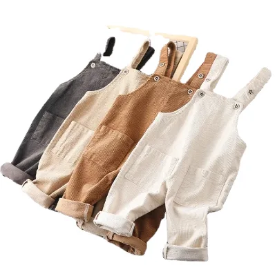 High Quality Baby Autumn Kids Clothing Jumpsuit Pure Cotton Toddler Baby Overall