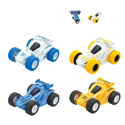 EPT $1 Small Inertial Stunt Twist Car Toy Made of Durable Plastic