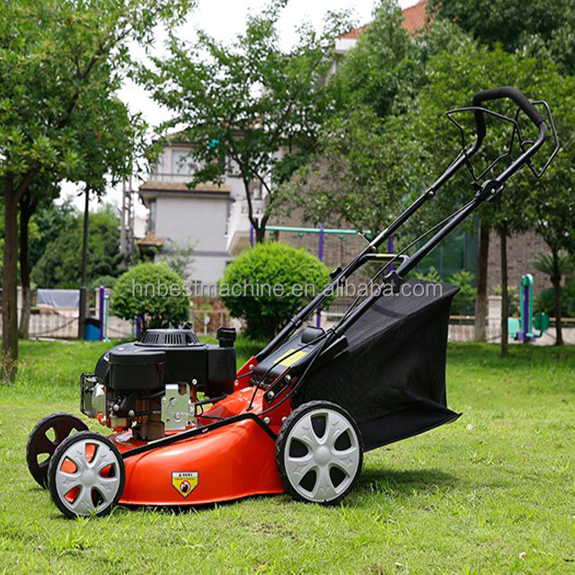 Hot Sell Garden Gasoline Lawn Mower  Self-propelled Grass Cutter Machine
