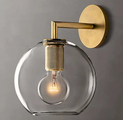 Nordic Decorative Wall Mounted Lamp Gold Art Deco Lamps Brass Sconce Mirror Wall Light Picture Lamp for Hotel