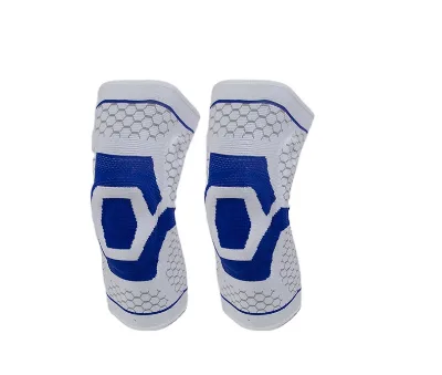Professional Protection Spandex & Nylon Soft Warm Thick Flexible Anti-Slip Knee Pads for Sports Safety Outdoor Running