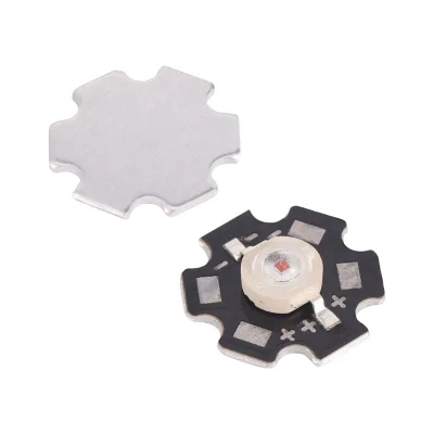 High Power 3W Red LED Modules 630nm Emitting Light Single 1-3W LED