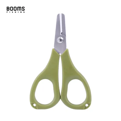 Blunt Tip Stainless Steel ABS Plastic Handles Serrated Edges 4.0in 0.8oz Fishing Plier for Braid Line Mono and Small Wire Leader