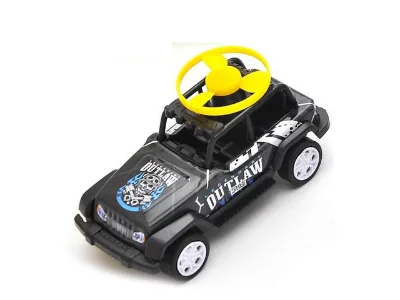 Metal Rebound Flying Disc Car, Frictional Transportation Vehicle, Toy Car, Multi-functional Children's Toy Car