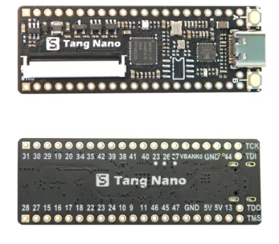 Sipeed Tang Nano 4K Gowin Minimalist FPGA GoAI Development Board with Cortex-M3 32-bit RISC 256Kb Flash for LED 38 GPIO