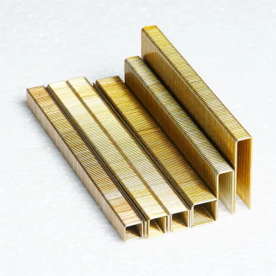 Factory Hot Selling Yellow Color 21GA-16GA Industrial Staples