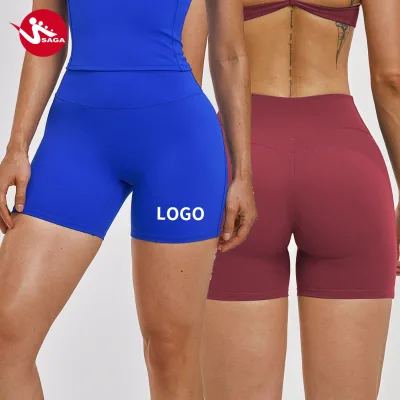 Green GRP Certified Verified Running Ladies Breathable Fabric Non See-Through Factory Price High Quality Biker Shorts